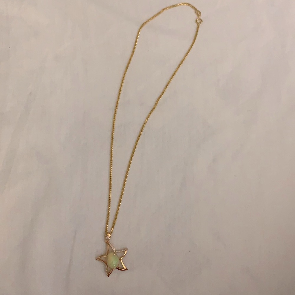 Starfish Gem Necklace